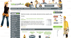 Desktop Screenshot of hobbypredajna.sk